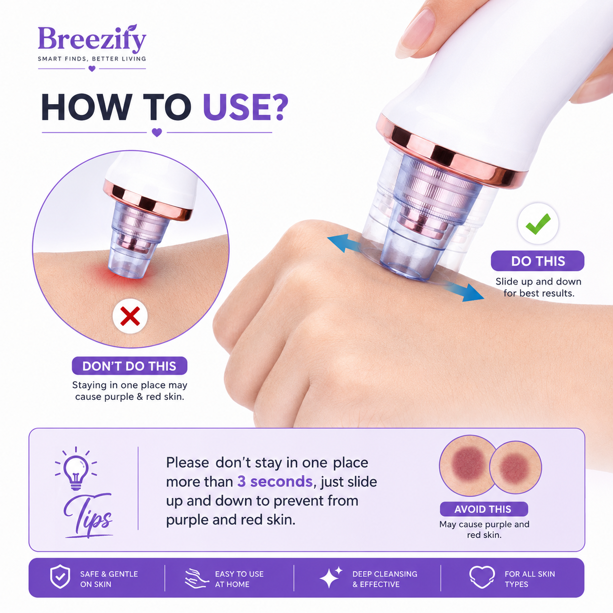 Blackhead Remover Vacuum – 5-Level Pore Cleaner & Facial Acne Extractor with LED Display | USB Rechargeable