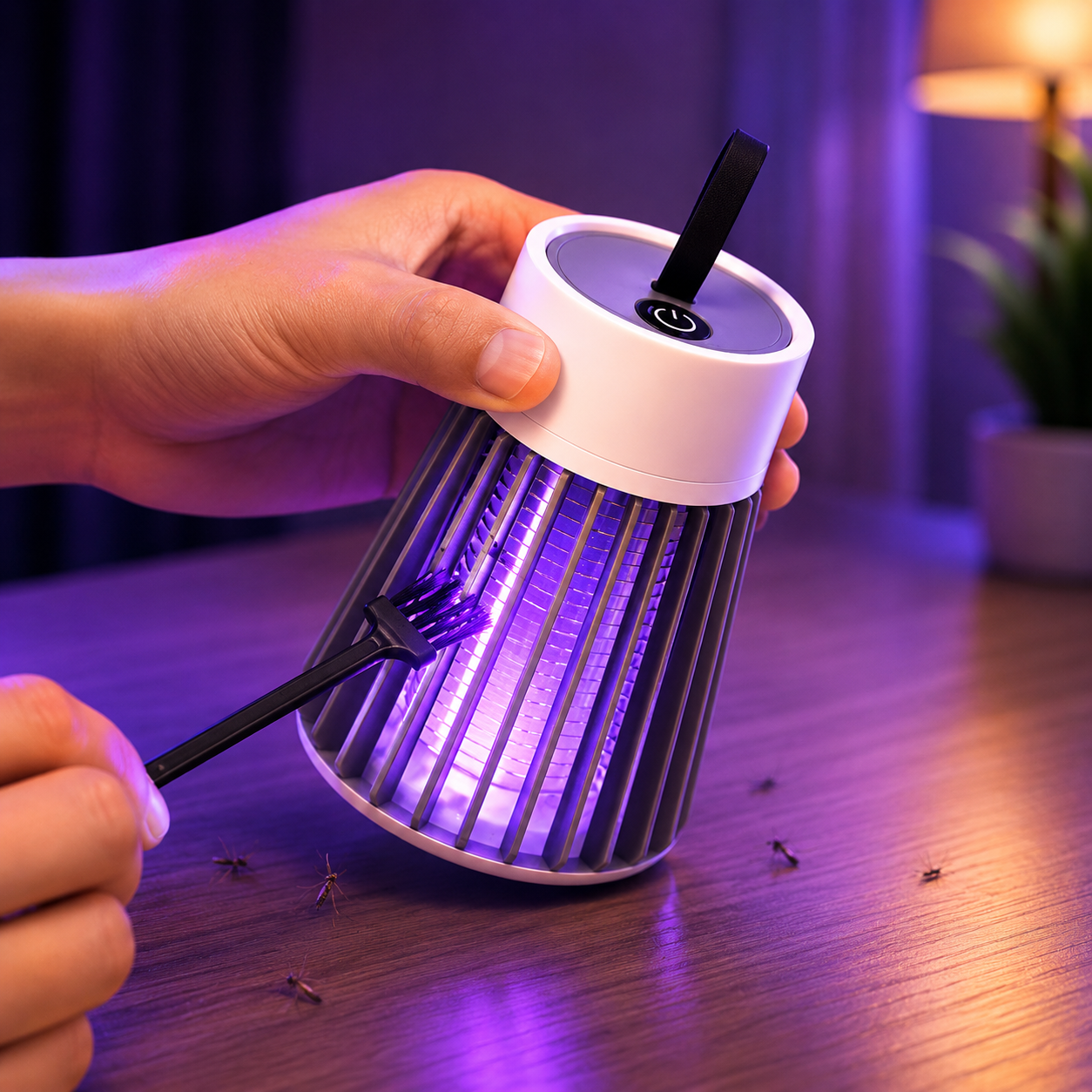 USB Rechargeable Mosquito Killer Lamp for Home & Outdoor Use