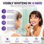 Purple Teeth Whitening Strips – Enamel Safe Whitening Kit for a Brighter Smile (14-Day Treatment)